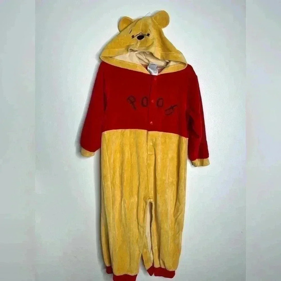 Disney Other - The Disney Store Whinnie The Pooh Costume Romper Bodysuit 18-24months